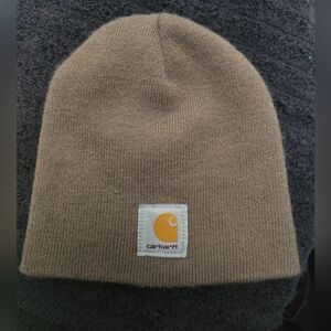 Carhartt Brown Knit Beanie